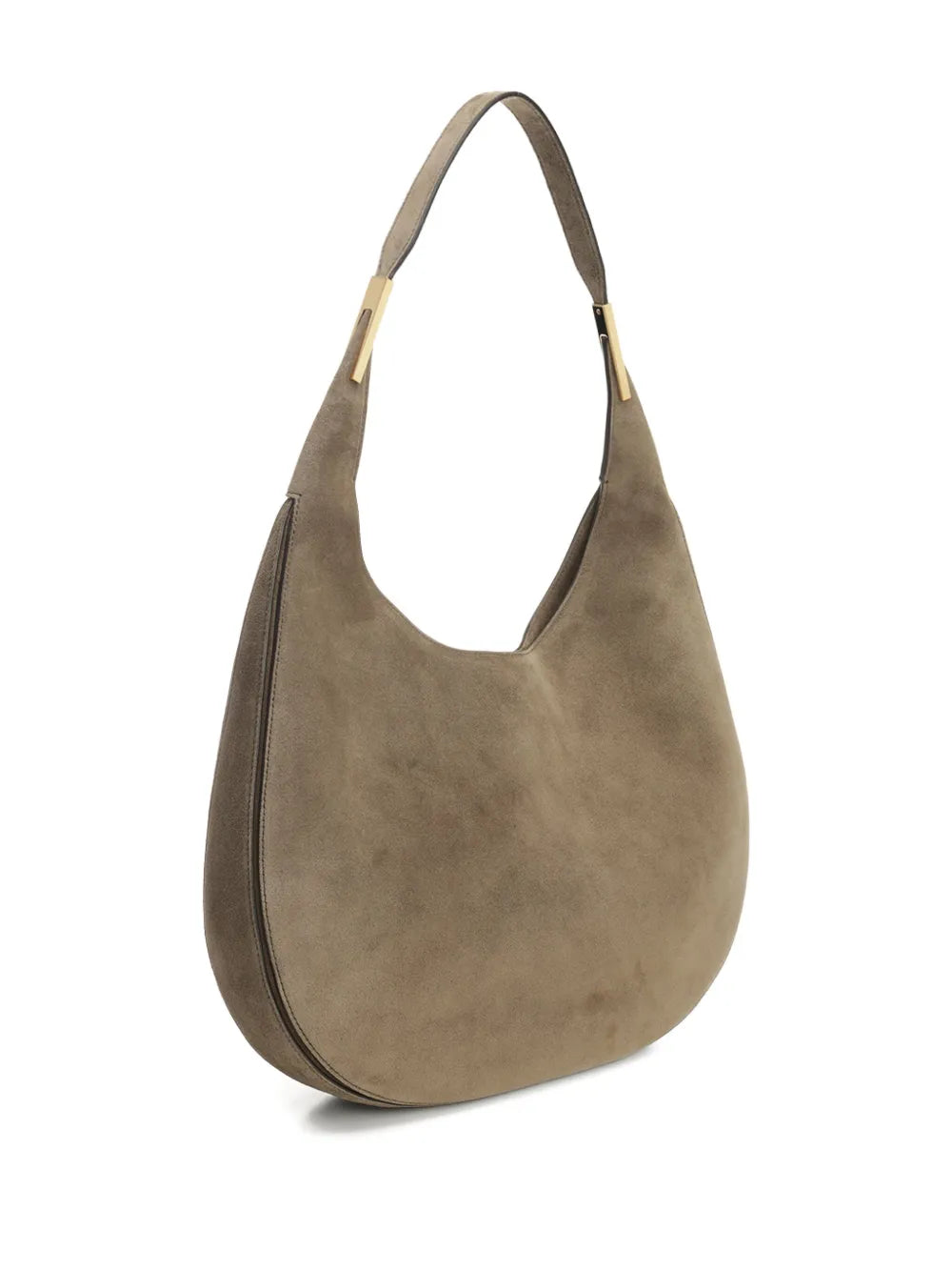 Savette Suede Crescent Shoulder Bag — Same as shown — Size One Size — Side View