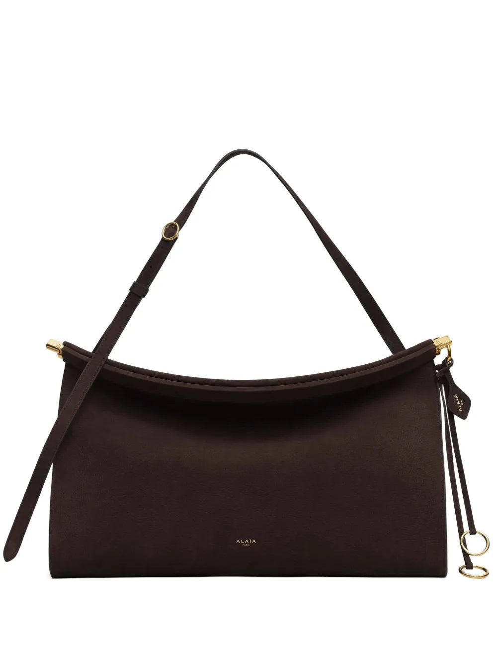 Alaia Large Le Click East West Shoulder Bag — Same as shown — Size One Size — Front View