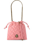 Kurt Geiger London Quilted Chain Strap Shoulder Bag — Same as shown — Size One Size — Front View