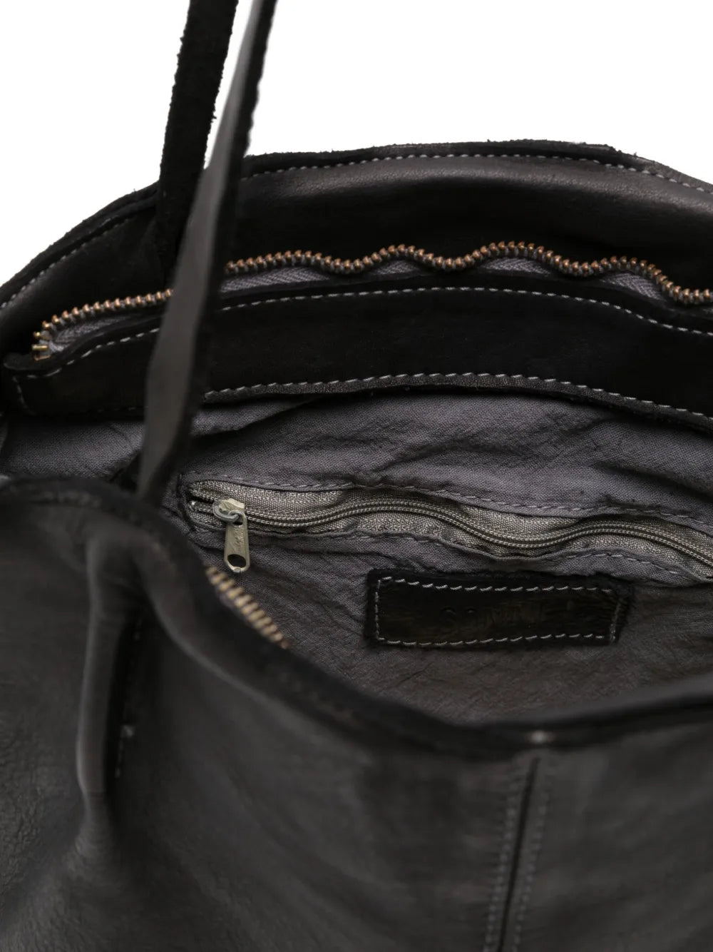 Sommet Leather Shoulder Bag — Same as shown — Size One Size — Detail View