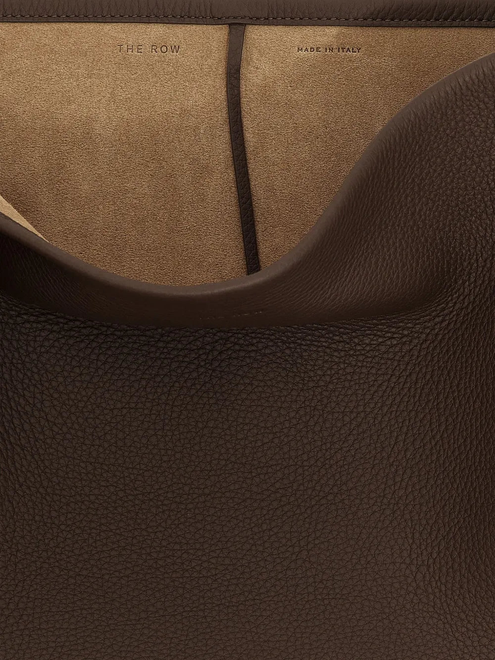 The Row Ns Park Grain Leather Shoulder Bag — Same as shown — Size One Size — Back View