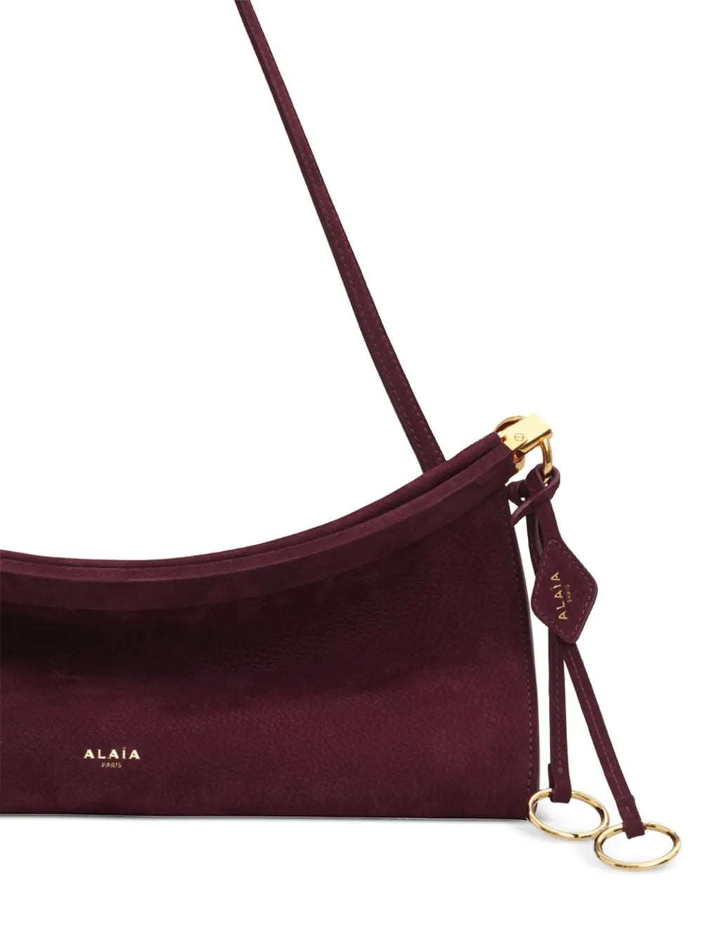 Alaia Medium Le Click East West Shoulder Bag — Same as shown — Size One Size — Side View