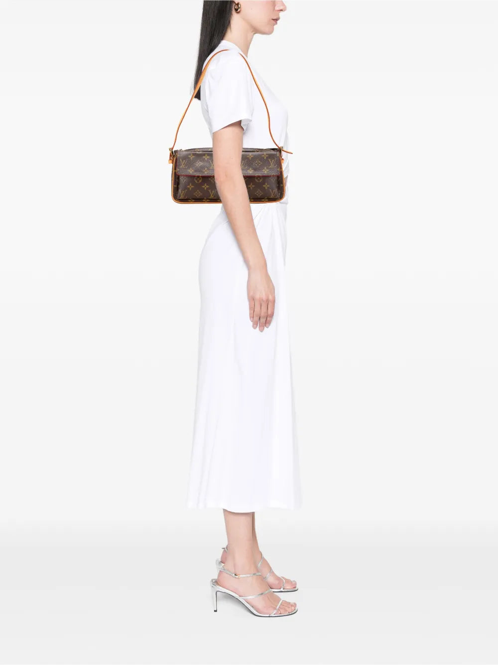 Louis Vuitton Pre Owned 2005 Monogram Viva Cite Mm Shoulder Bag — Same as shown — Size One Size — Side View