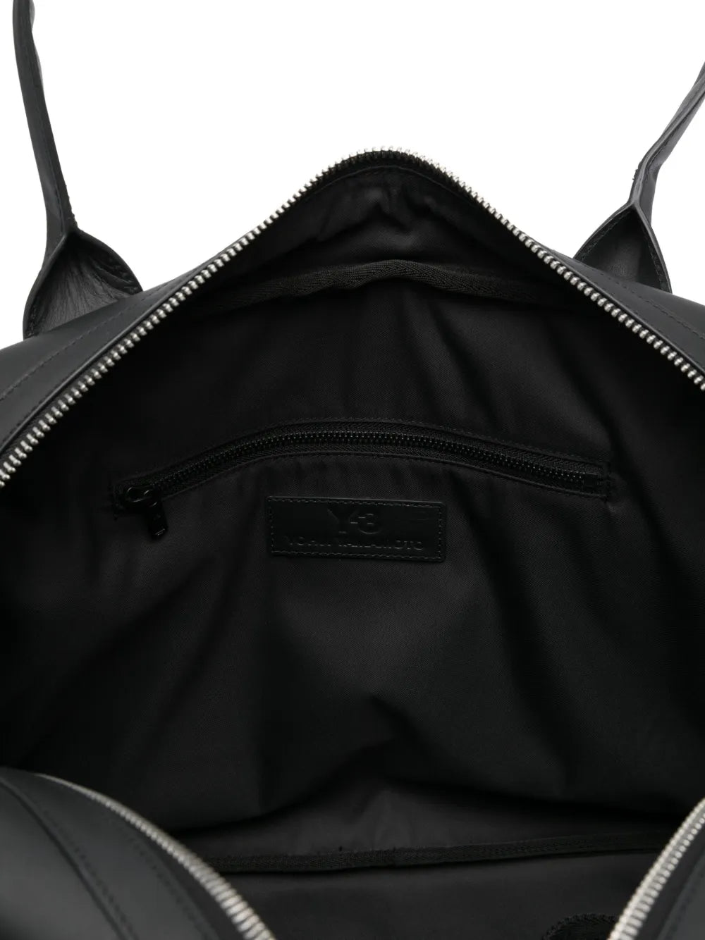 Y 3 Medium Debossed Logo Shoulder Bag — Same as shown — Size One Size — Top View