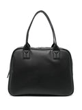 Y 3 Medium Debossed Logo Shoulder Bag — Same as shown — Size One Size — Front View
