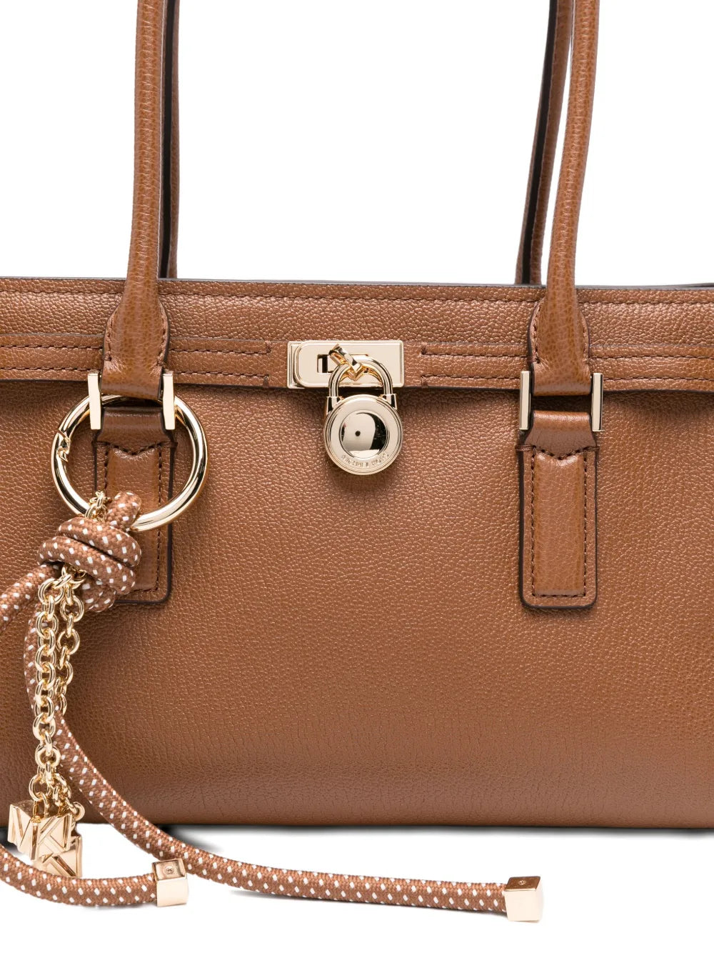 Michael Michael Kors Top Handle Leather Shoulder Bag — Same as shown — Size One Size — Top View