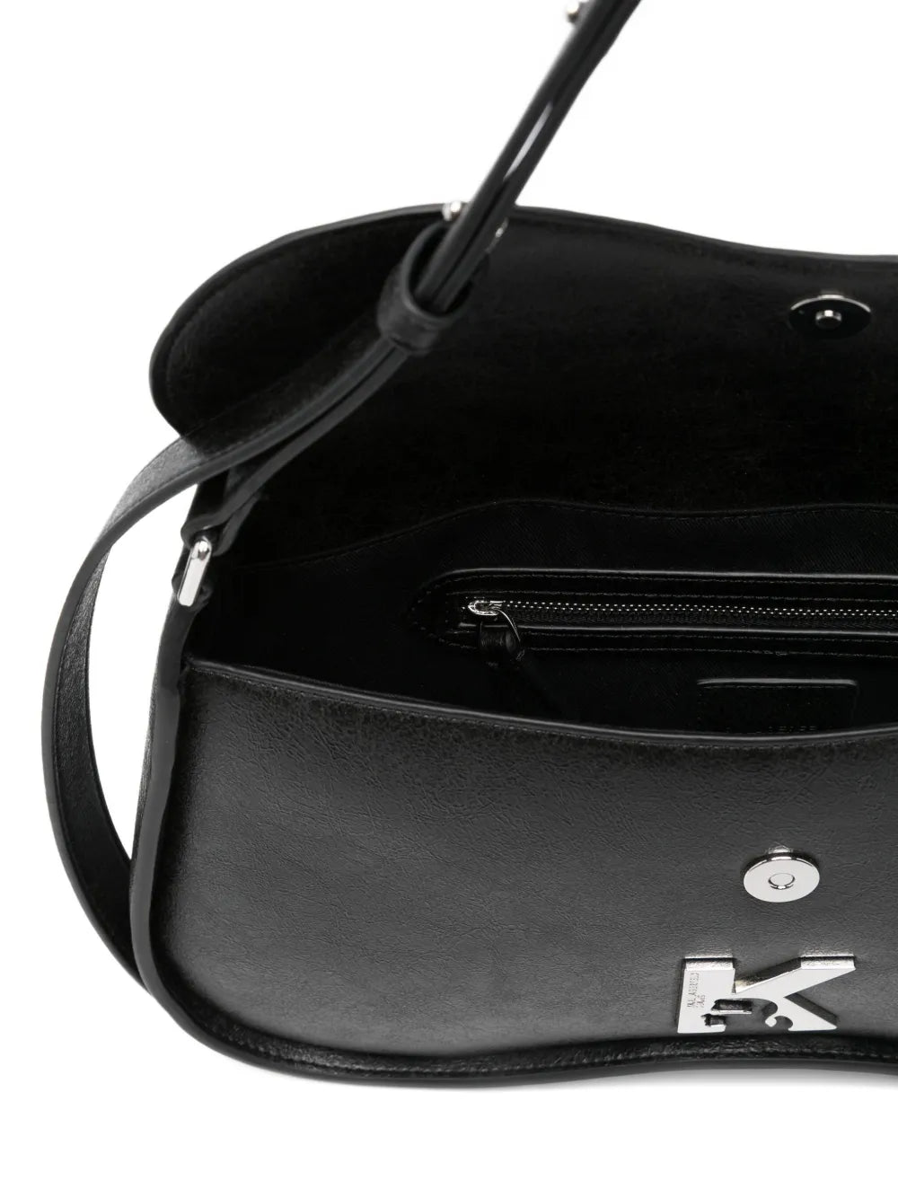 Karl Lagerfeld K Logo Curved Shoulder Bag — Same as shown — Size One Size — Detail View
