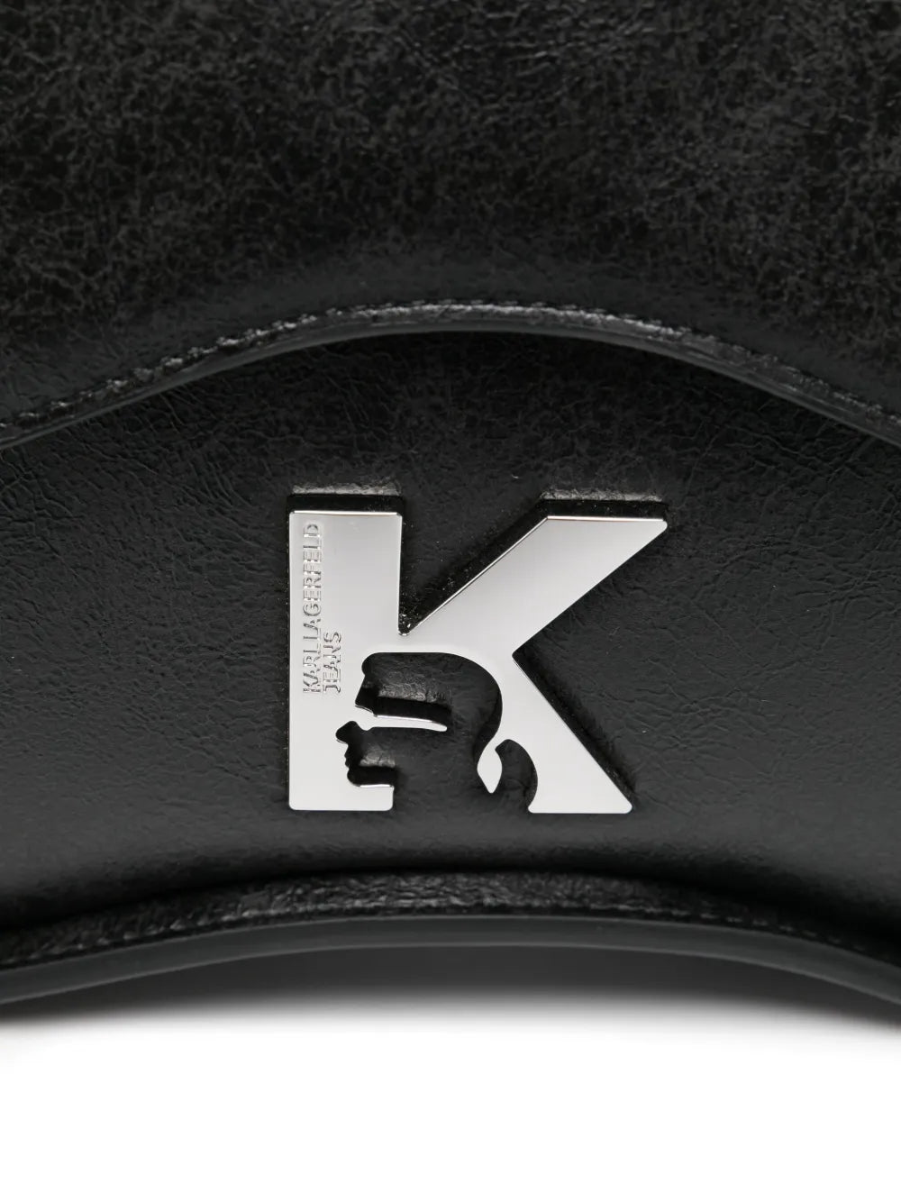 Karl Lagerfeld K Logo Curved Shoulder Bag — Same as shown — Size One Size — Top View