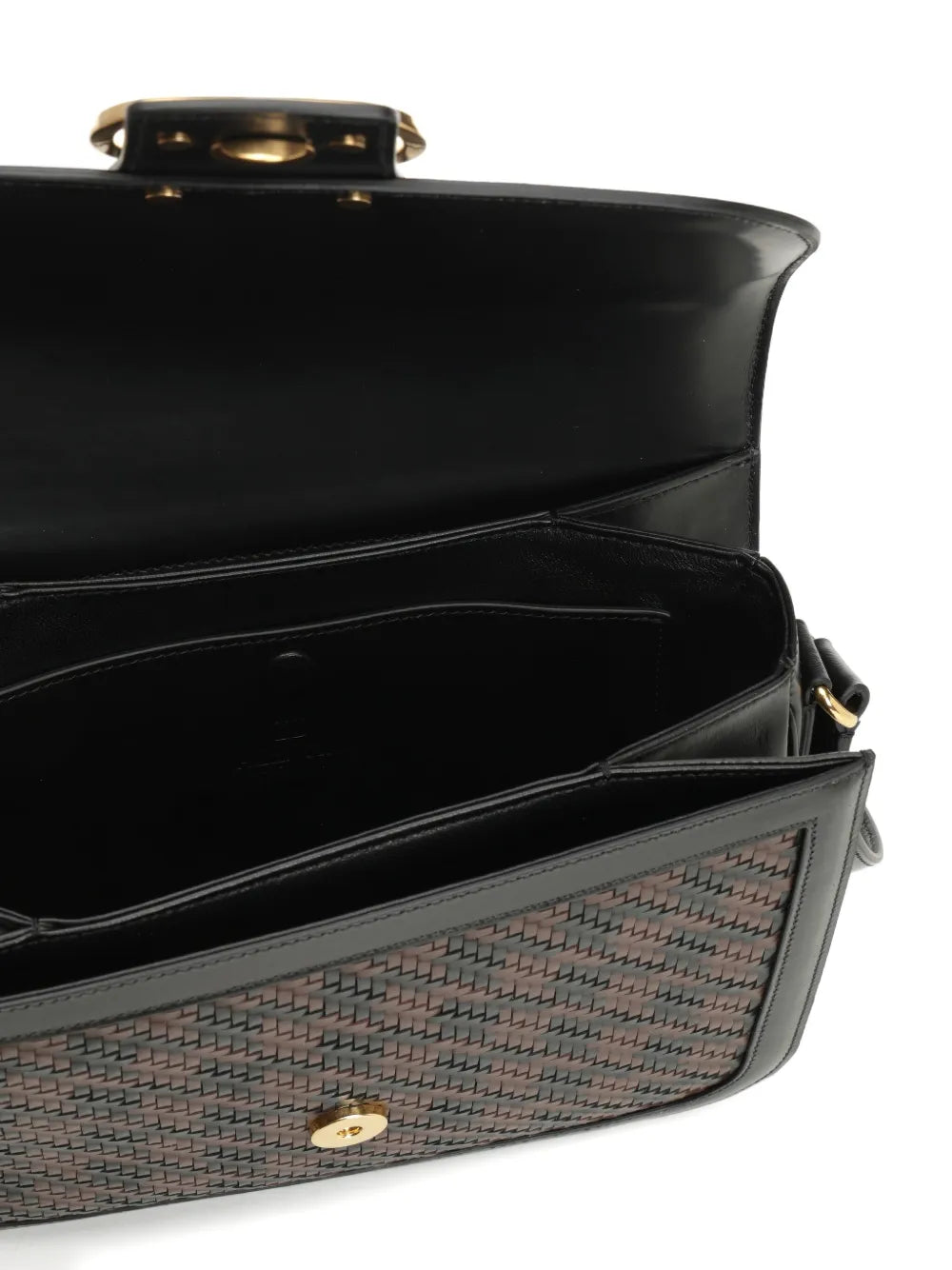 Valentino Garavani Small 9To5 Leather Shoulder Bag — Same as shown — Size One Size — Top View