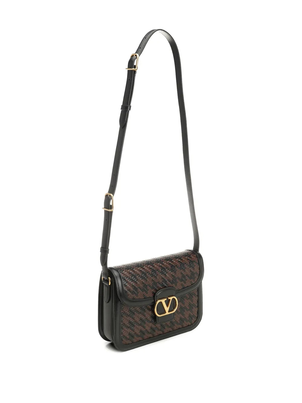 Valentino Garavani Small 9To5 Leather Shoulder Bag — Same as shown — Size One Size — Detail View