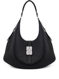 Ganni Hardware Detail Shoulder Bag — Same as shown — Size One Size — Front View