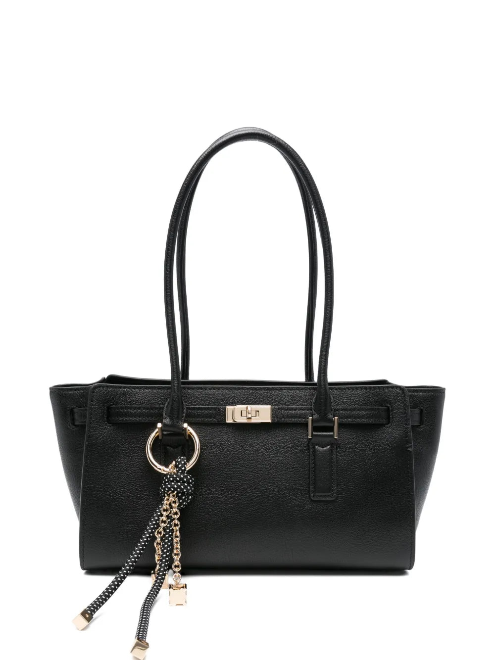 Michael Michael Kors Double Handle Leather Shoulder Bag — Same as shown — Size One Size — Front View