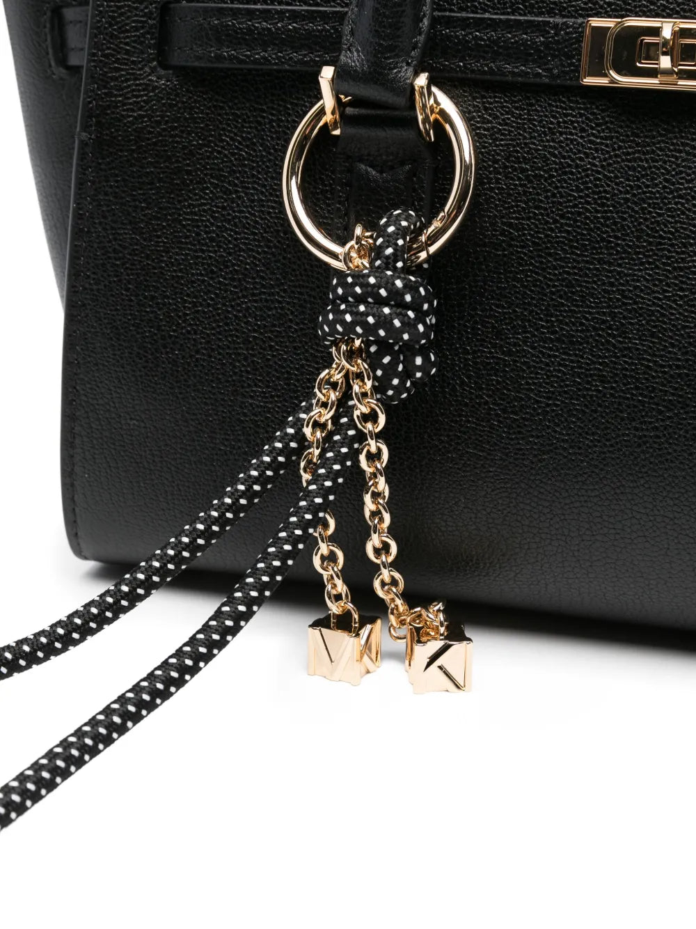 Michael Michael Kors Double Handle Leather Shoulder Bag — Same as shown — Size One Size — Top View