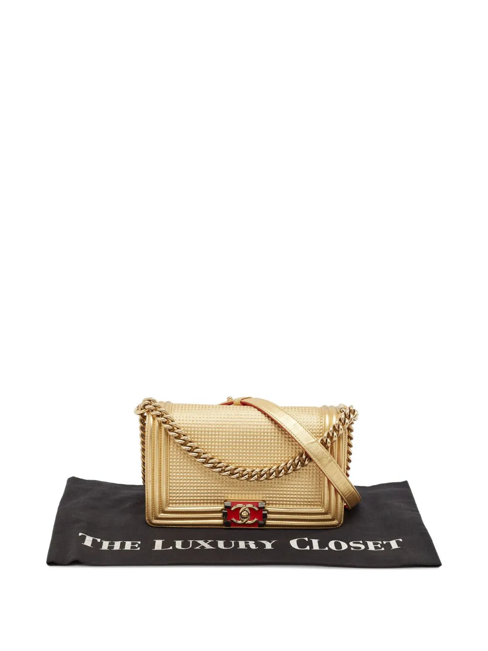 Chanel Pre Owned Boy Chanel Shoulder Bag — Same as shown — Size One Size — Detail View