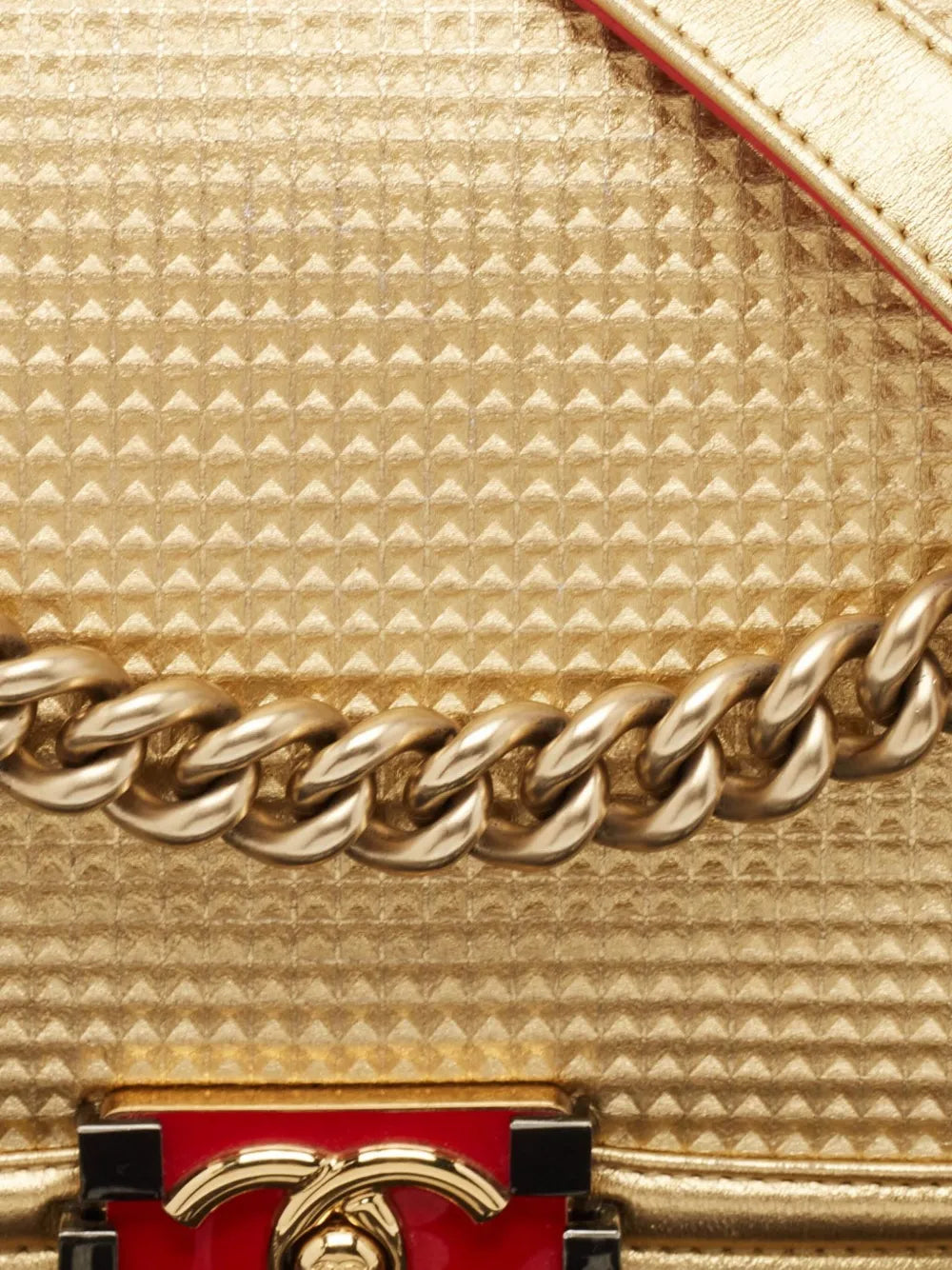 Chanel Pre Owned Boy Chanel Shoulder Bag — Same as shown — Size One Size — Side View