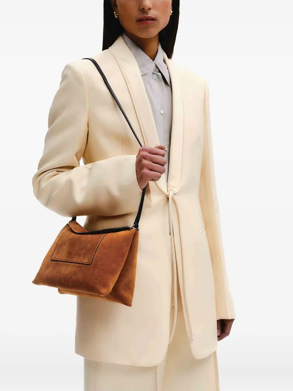 Wandler Penelope Suede Shoulder Bag — Same as shown — Size One Size — Side View