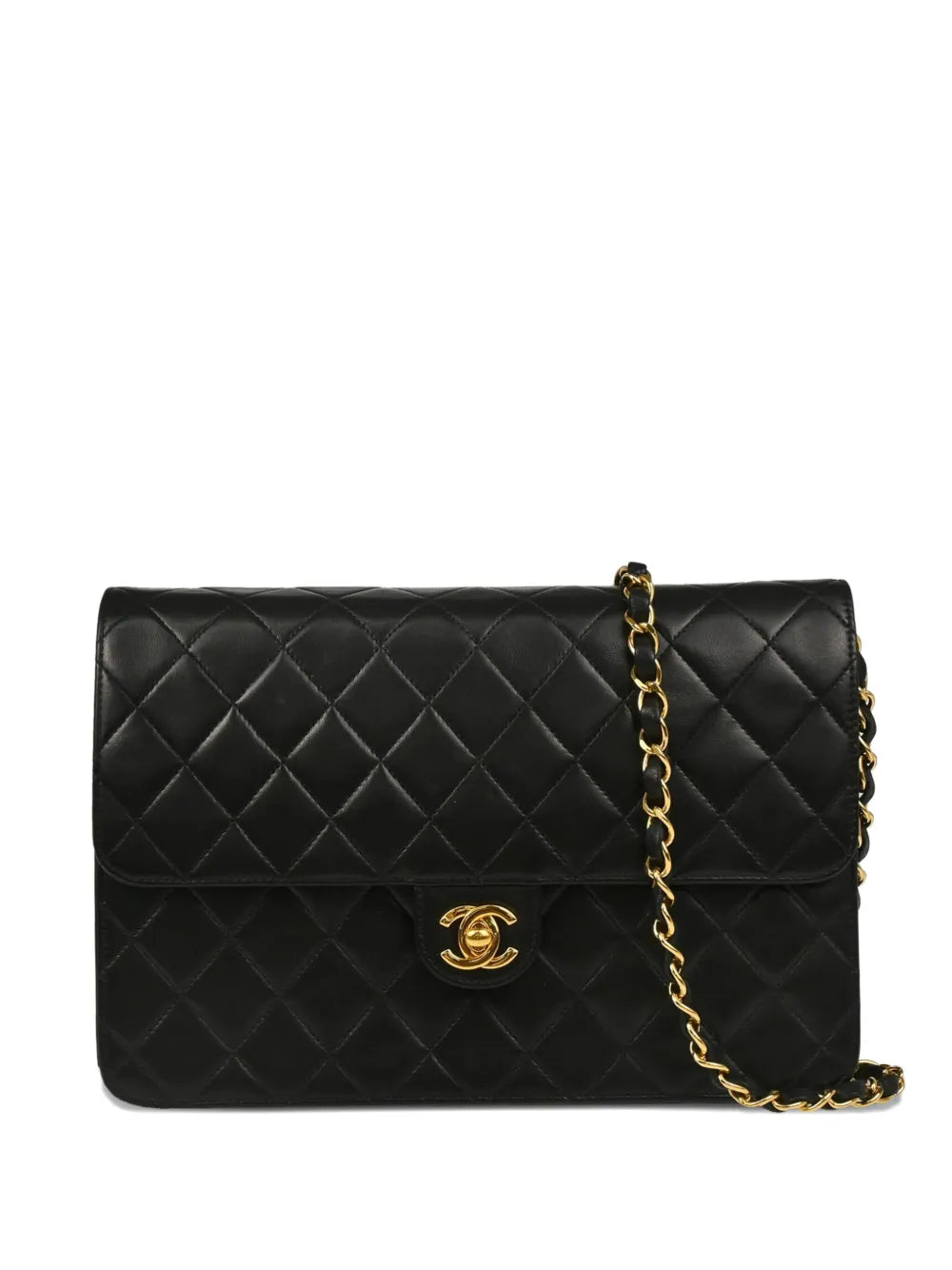 Chanel Pre Owned 2000 Medium Matelasse Shoulder Bag — Same as shown — Size One Size — Front View