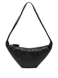 Lemaire Medium Croissant Leather Shoulder Bag — Same as shown — Size One Size — Front View