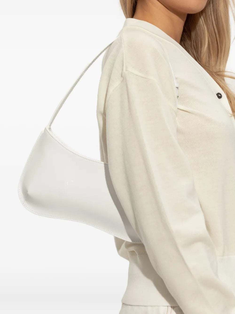 Jacquemus Le Bisou Shoulder Bag — Same as shown — Size One Size — Side View