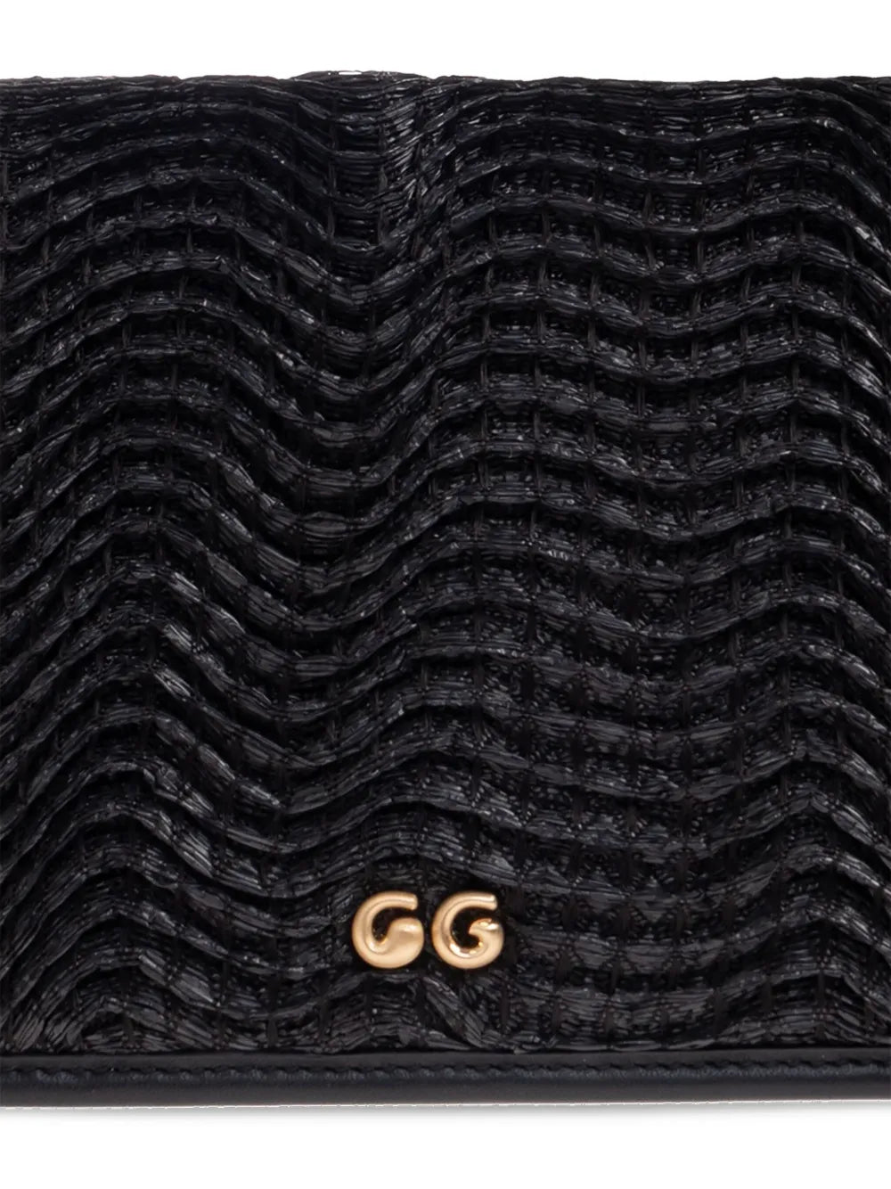 Cult Gaia Small Sunniva Raffia Shoulder Bag — Same as shown — Size One Size — Top View