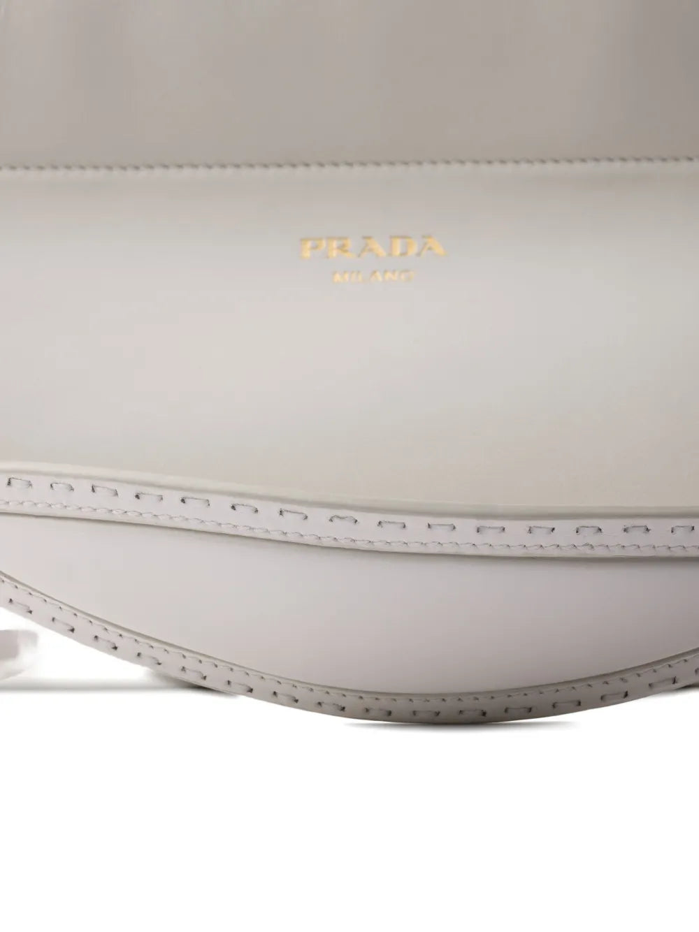 Prada Medium Echaine Leather Shoulder Bag — Same as shown — Size One Size — Top View