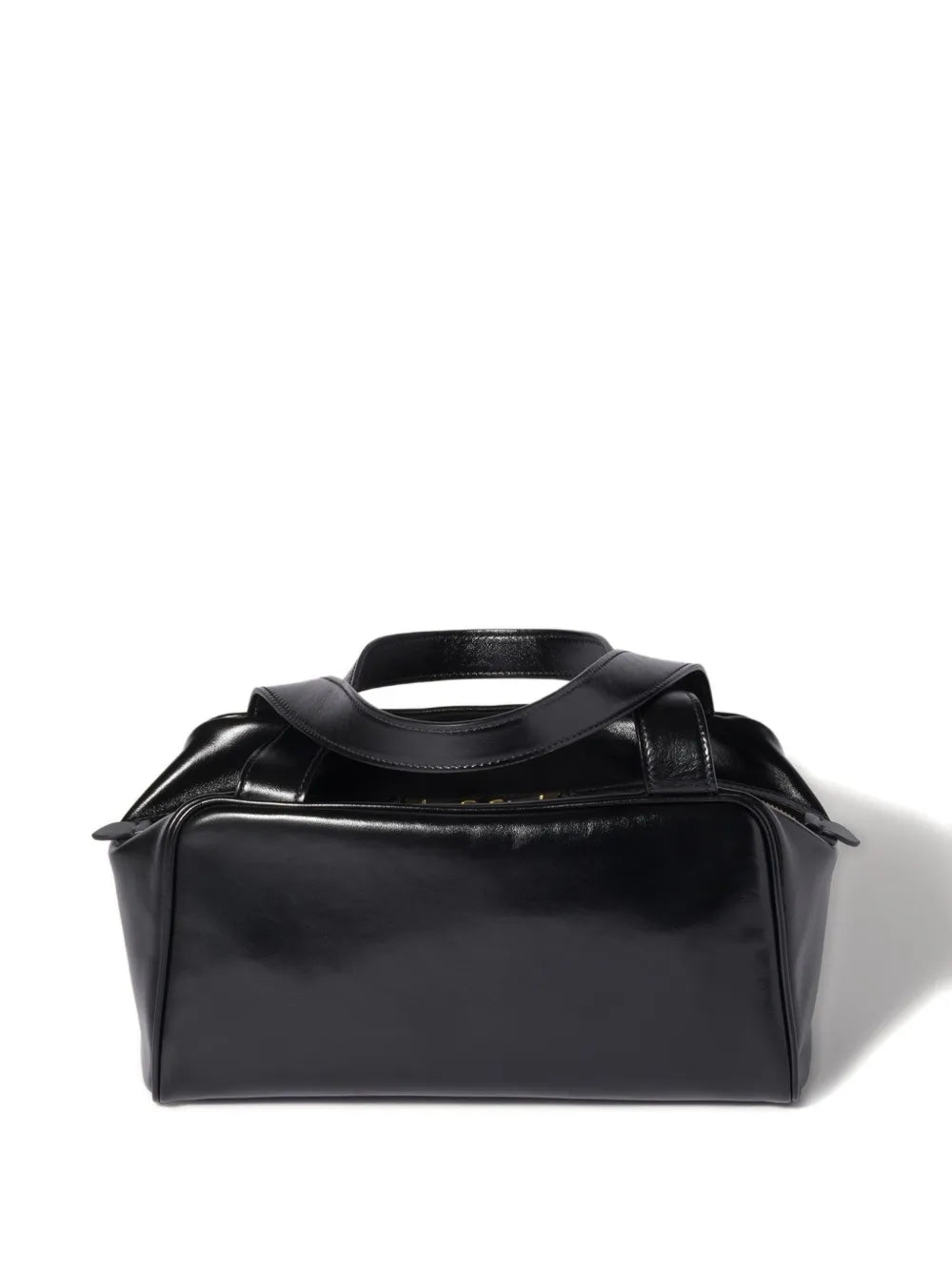 Miu Miu Leather Zipped Shoulder Bag — Same as shown — Size One Size — Detail View