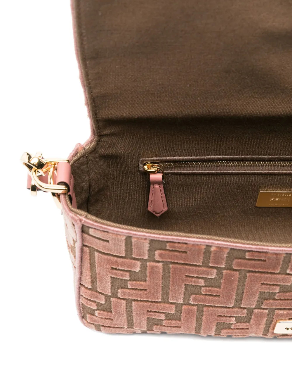 Fendi Medium Baguette Ff Pattern Shoulder Bag — Same as shown — Size One Size — Detail View