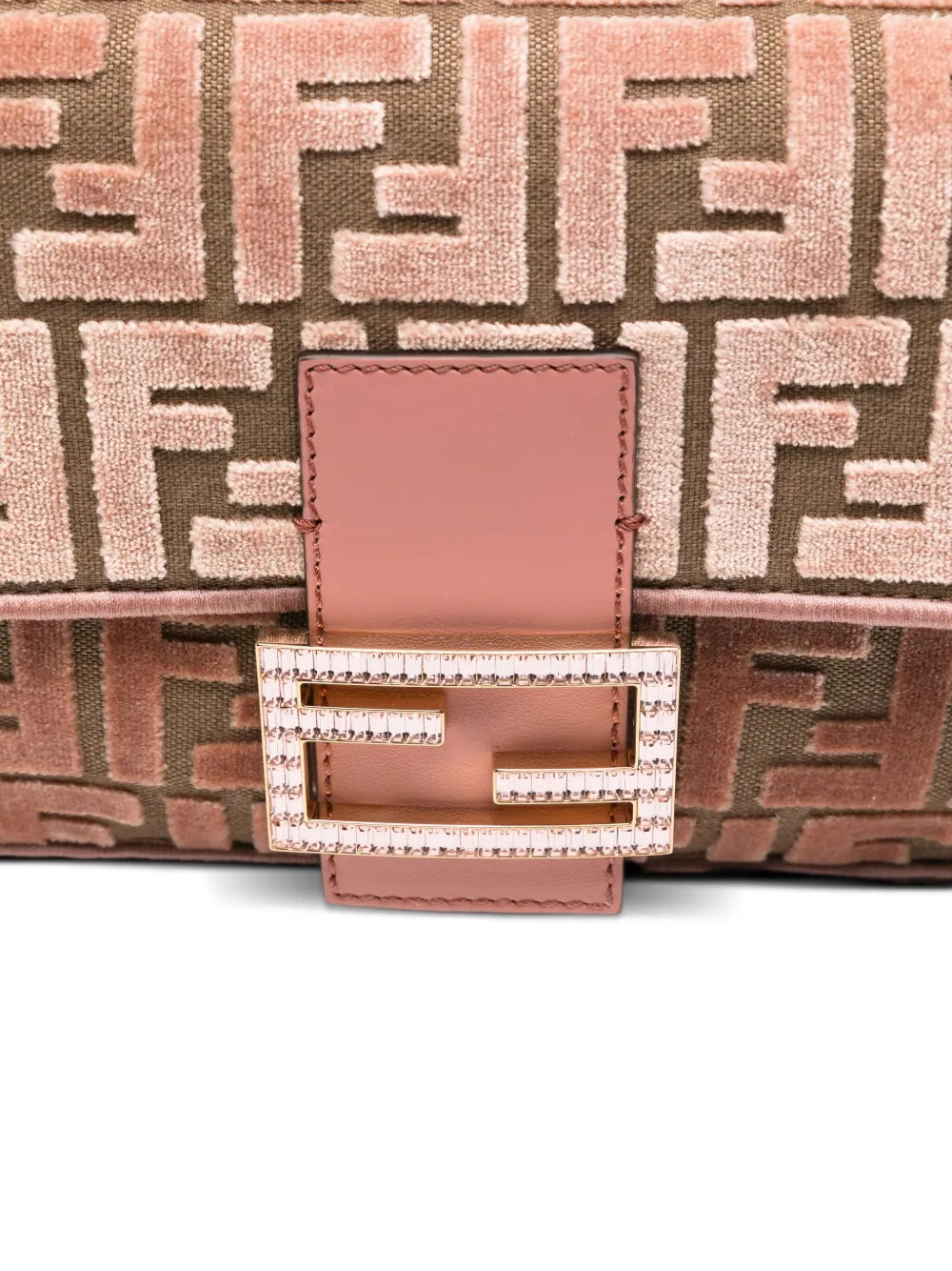Fendi Medium Baguette Ff Pattern Shoulder Bag — Same as shown — Size One Size — Top View