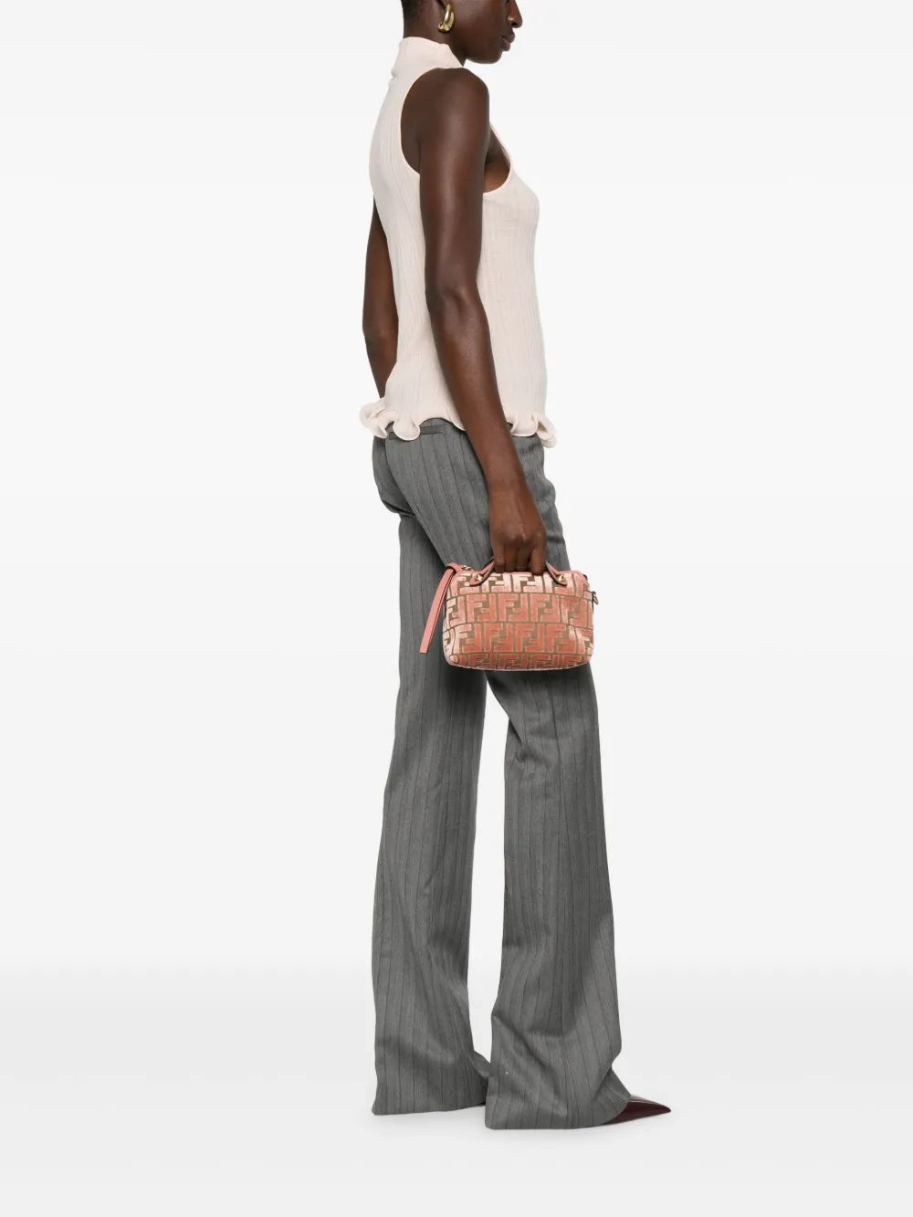 Fendi Mini By The Way Soft Shoulder Bag — Same as shown — Size One Size — Side View