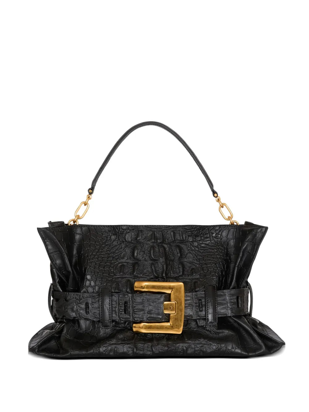 Balmain Medium Anthem Shoulder Bag — Same as shown — Size One Size — Front View