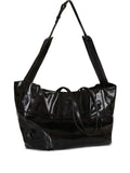Balmain Zip Detail Leather Tote Bag — Same as shown — Size One Size — Front View
