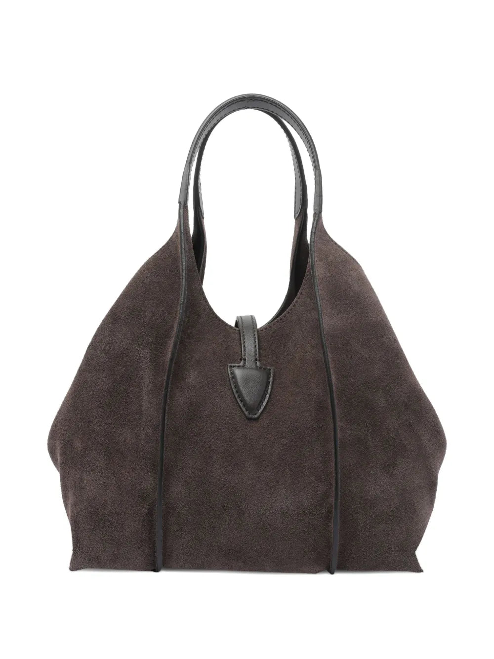 Tods Timeless Suede Leather T Buckle Shoulder Bag — Same as shown — Size One Size — Side View