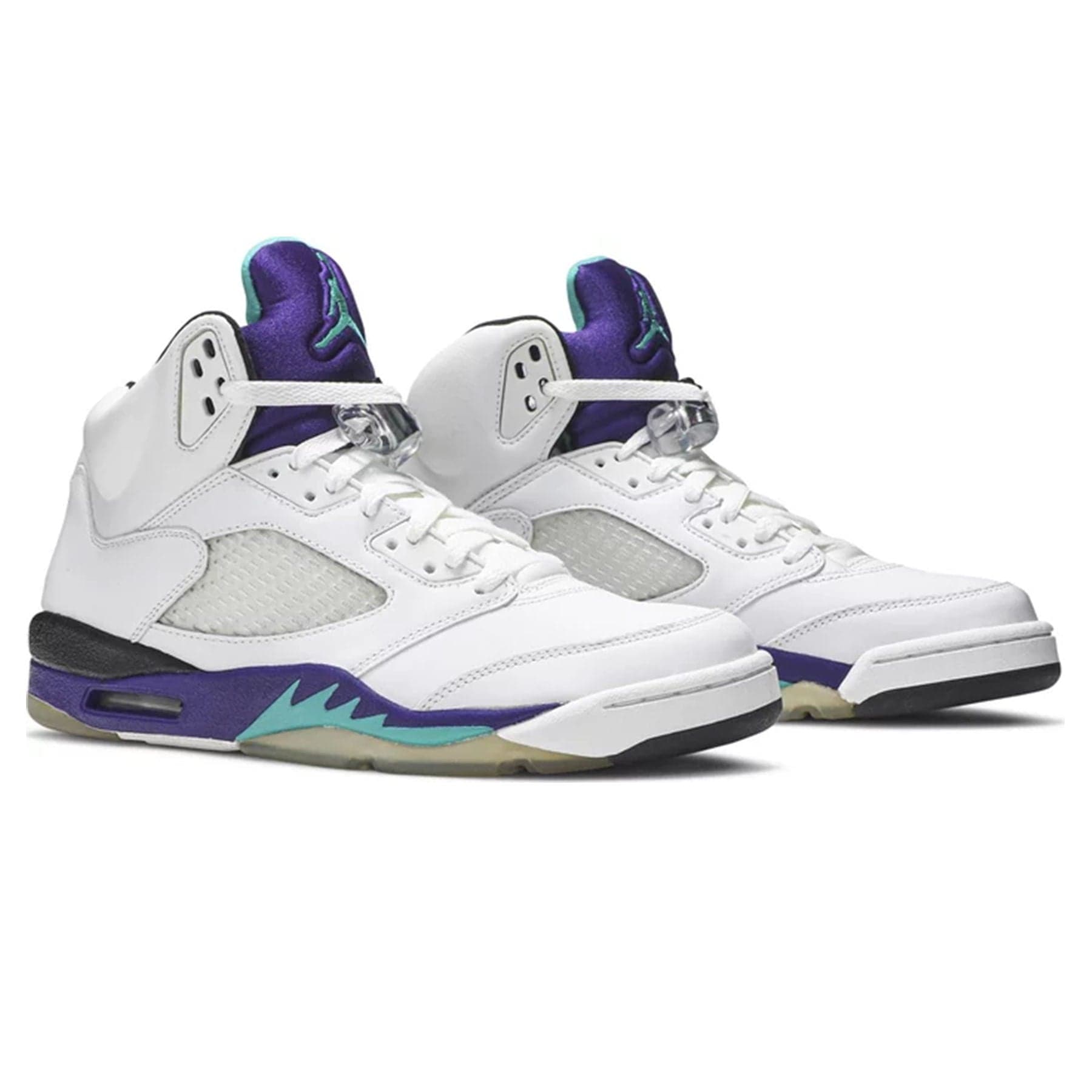 Air Jordan 5 Retro LS 'Grape' 2006 — UK 3 | EU 35.5 | US 3.5 — Back View