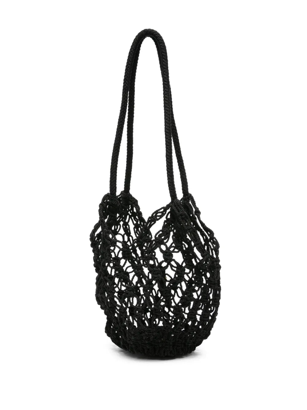 Saint Laurent Knotted Tote Bag — Same as shown — Size One Size — Back View