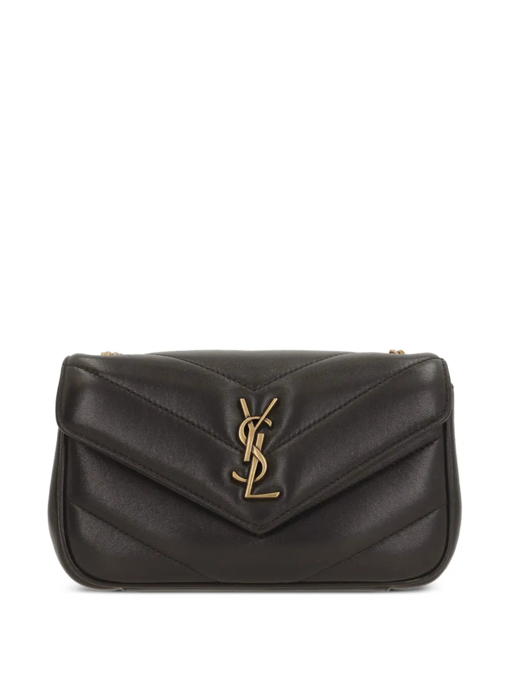 Saint Laurent Mini Loulou Shoulder Bag — Same as shown — Size One Size — Front View