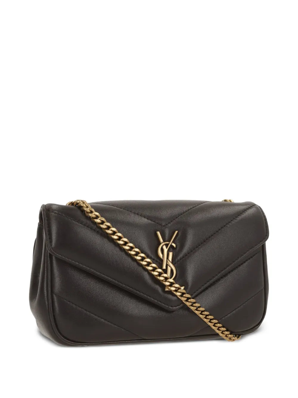 Saint Laurent Mini Loulou Shoulder Bag — Same as shown — Size One Size — Back View