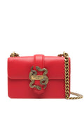 Just Cavalli Snake Buckle Shoulder Bag — Same as shown — Size One Size — Front View