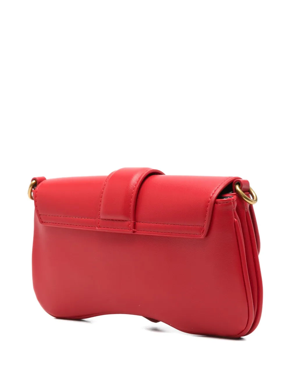 Just Cavalli Snake Buckle Shoulder Bag — Same as shown — Size One Size — Back View