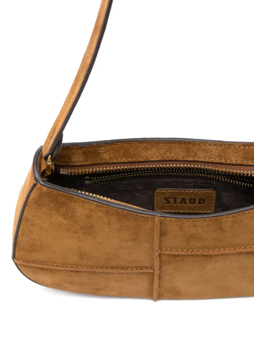Staud Ollie Panelled Shoulder Bag — Same as shown — Size One Size — Detail View