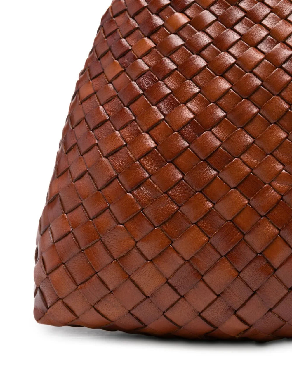 Dragon Diffusion Woven Leather Shoulder Bag — Same as shown — Size One Size — Top View