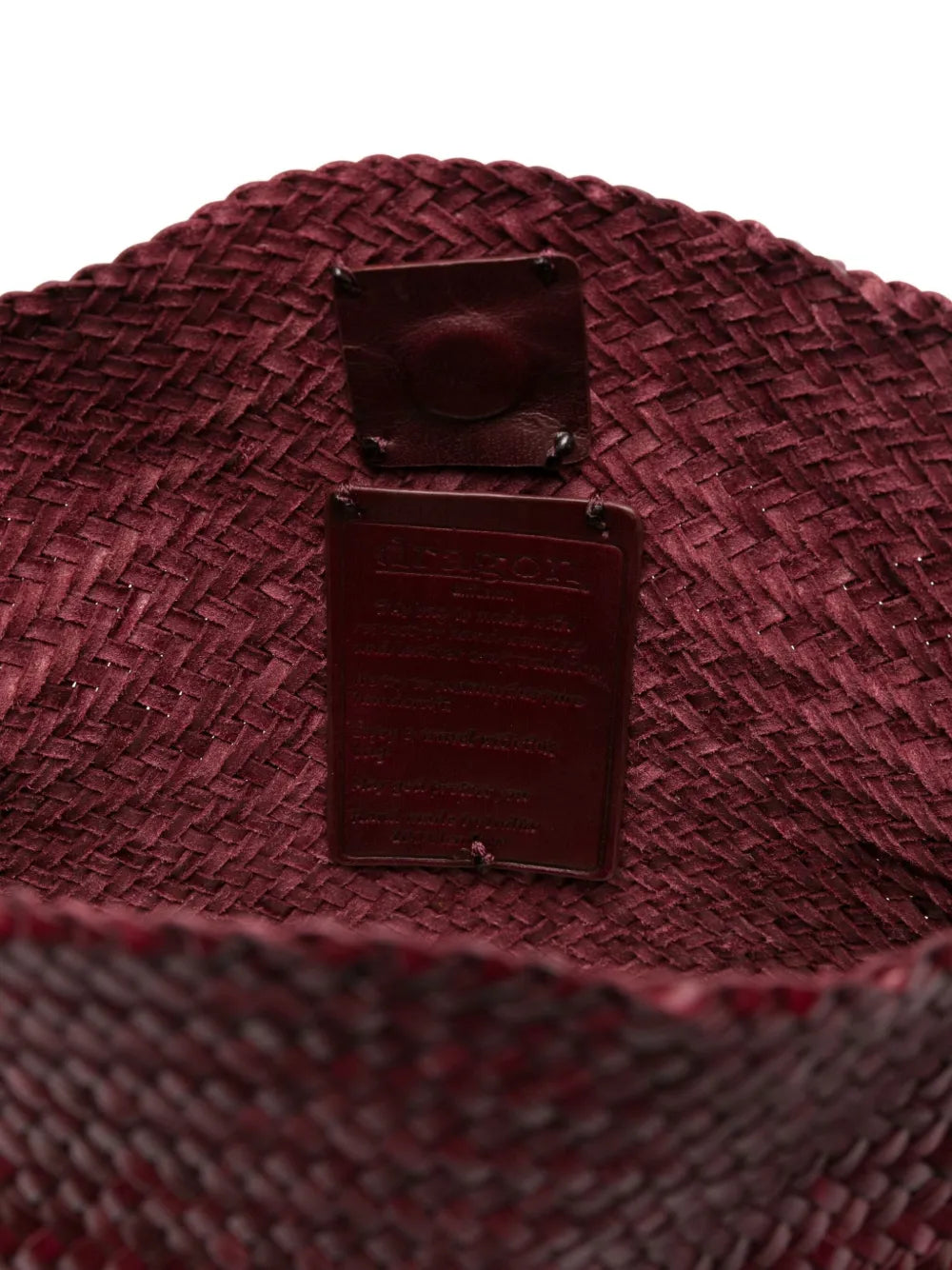 Dragon Diffusion Woven Leather Shoulder Bag — Same as shown — Size One Size — Detail View