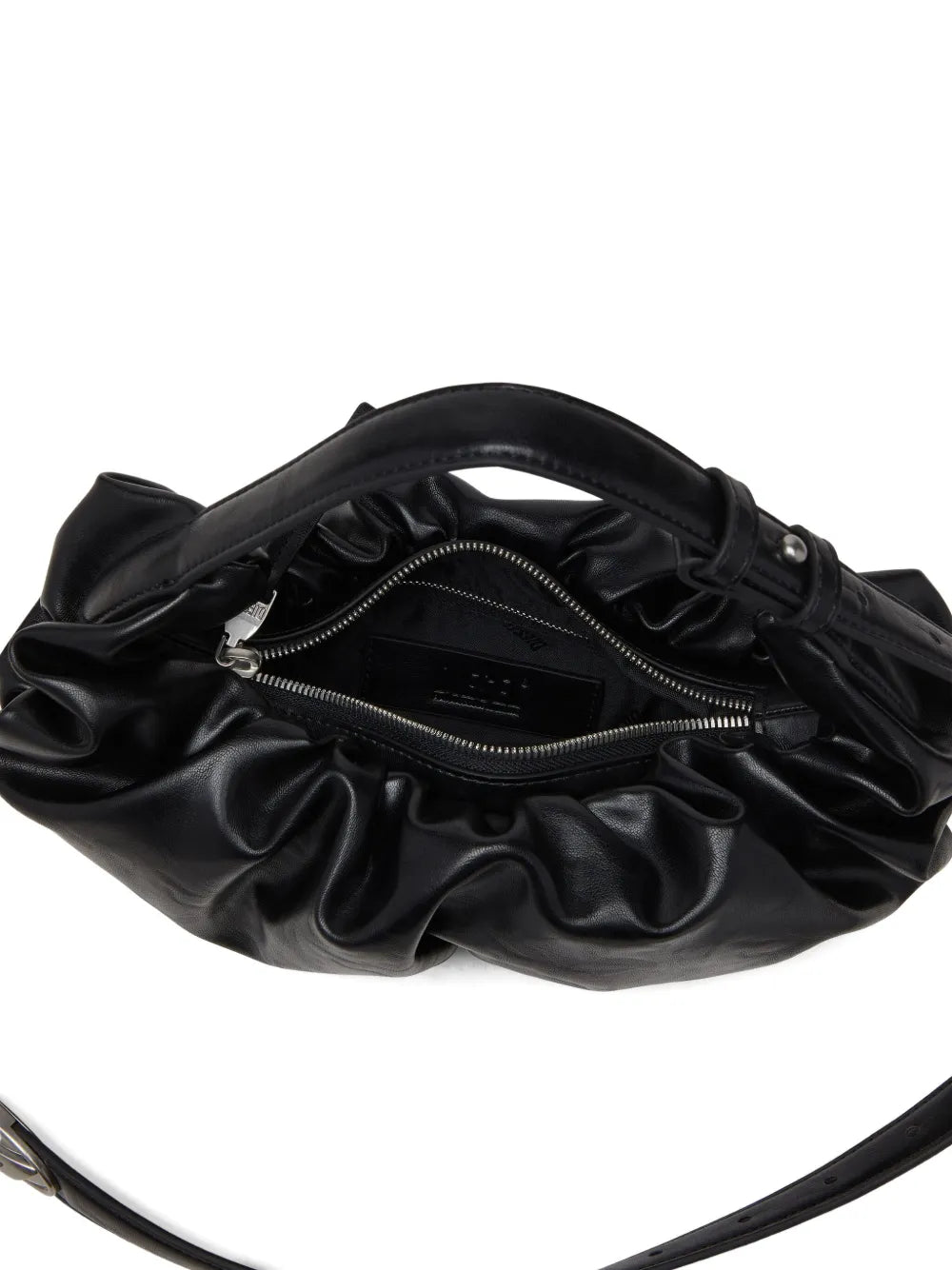 Diesel Small Grab D Scrunched Shoulder Bag — Same as shown — Size One Size — Top View