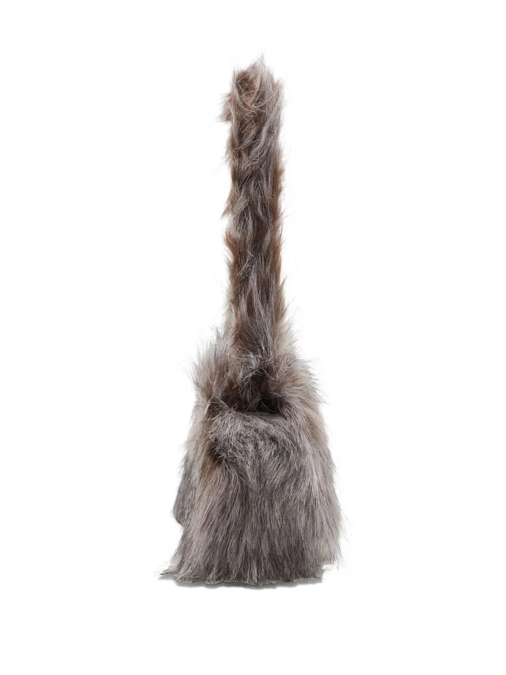 Diesel Faux Fur Top Handle Shoulder Bag — Same as shown — Size One Size — Top View