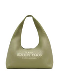 Marc Jacobs The Sack Logo Plaque Leather Shoulder Bag — Same as shown — Size One Size — Front View