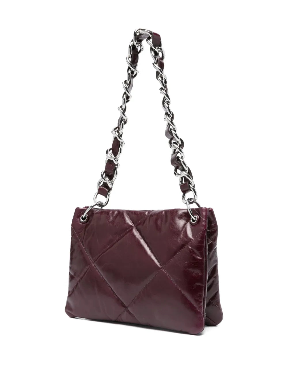 Tory Burch Quilted Chain Strap Shoulder Bag — Same as shown — Size One Size — Back View