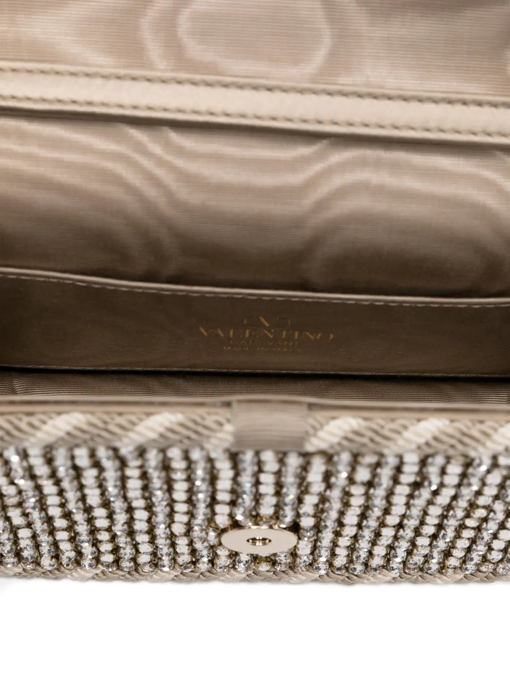 Valentino Garavani Loco Crystal Embellished Top Handle Bag — Same as shown — Size One Size — Top View