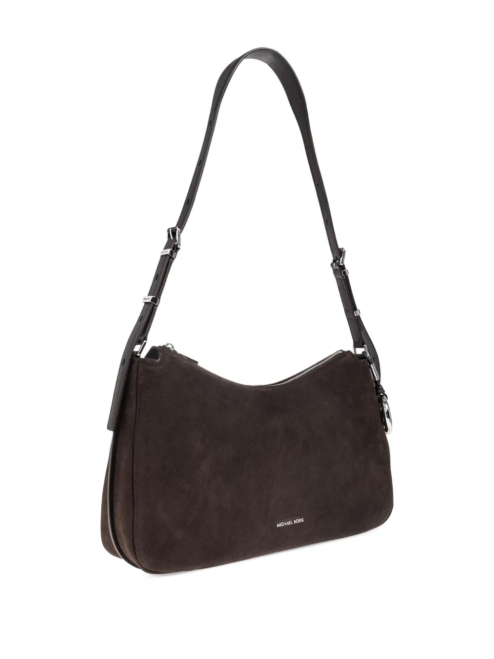 Michael Michael Kors Suede Leather Shoulder Bag — Same as shown — Size One Size — Top View