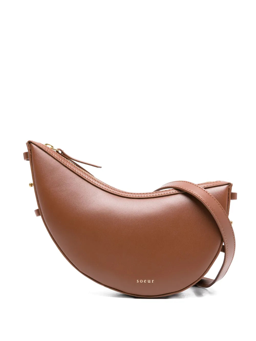 Soeur Small Wino Leather Shoulder Bag — Same as shown — Size One Size — Front View