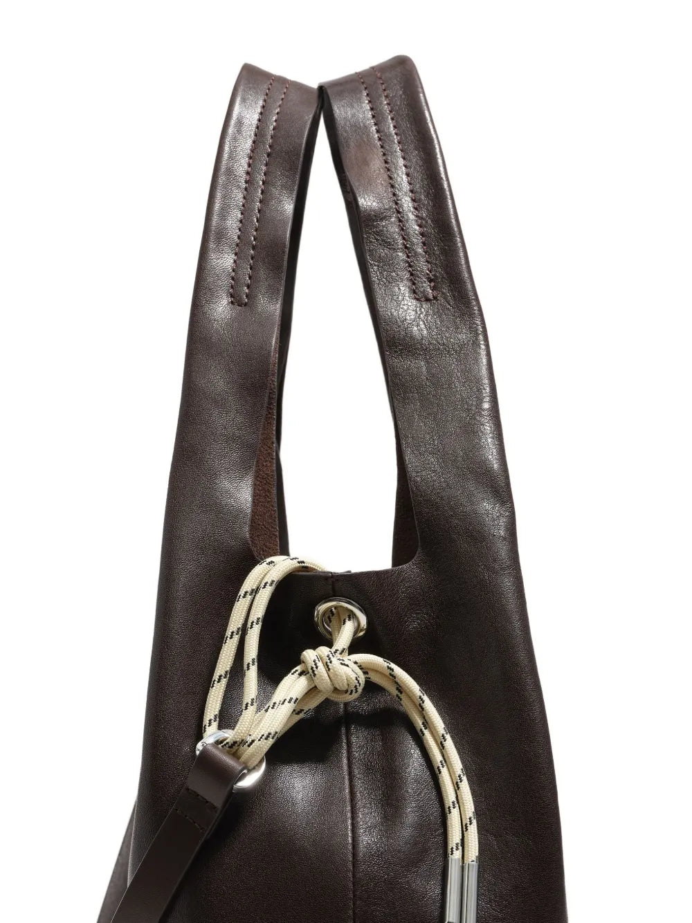 Bimba Y Lola Large Paper Bag Leather Shoulder Bag — Same as shown — Size One Size — Top View