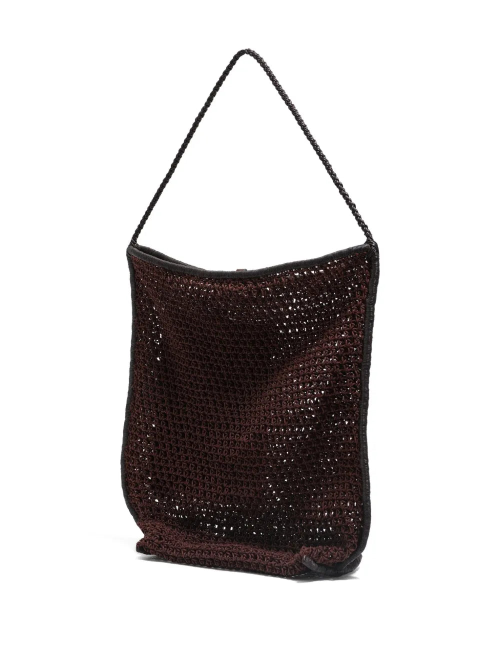 Bimba Y Lola Open Work Crochet Shoulder Bag — Same as shown — Size One Size — Front View